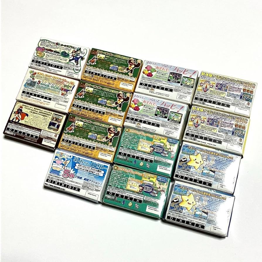 任天堂 ファミコン ゲームボーイアドバンス 消しゴム 8本セット 任天堂 ファミコン ゲームボーイアドバンス 消しゴム 8本セット